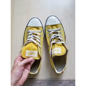 Yellow Converse